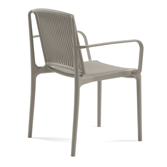Stockable Armchair Nes Antracite 5