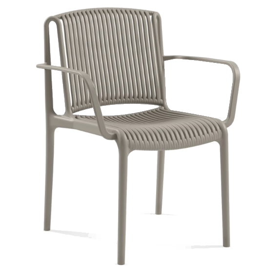 Stockable Armchair Nes Antracite 4