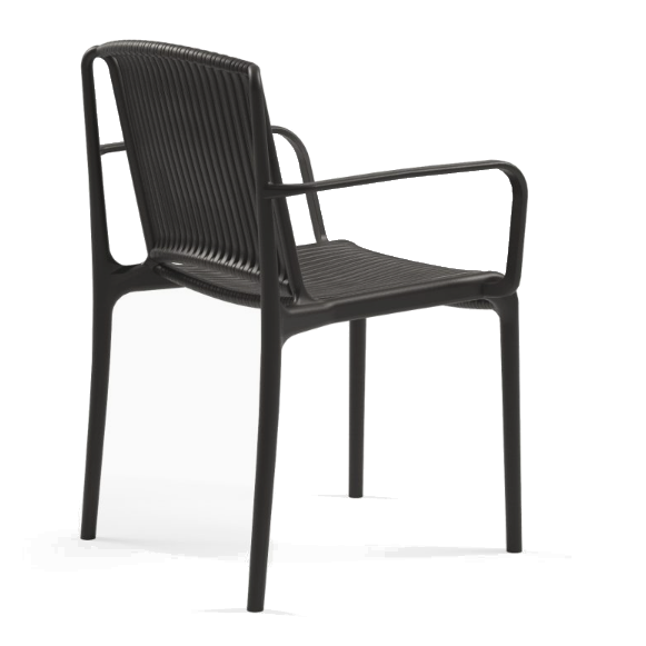 Stockable Armchair Nes Antracite 7